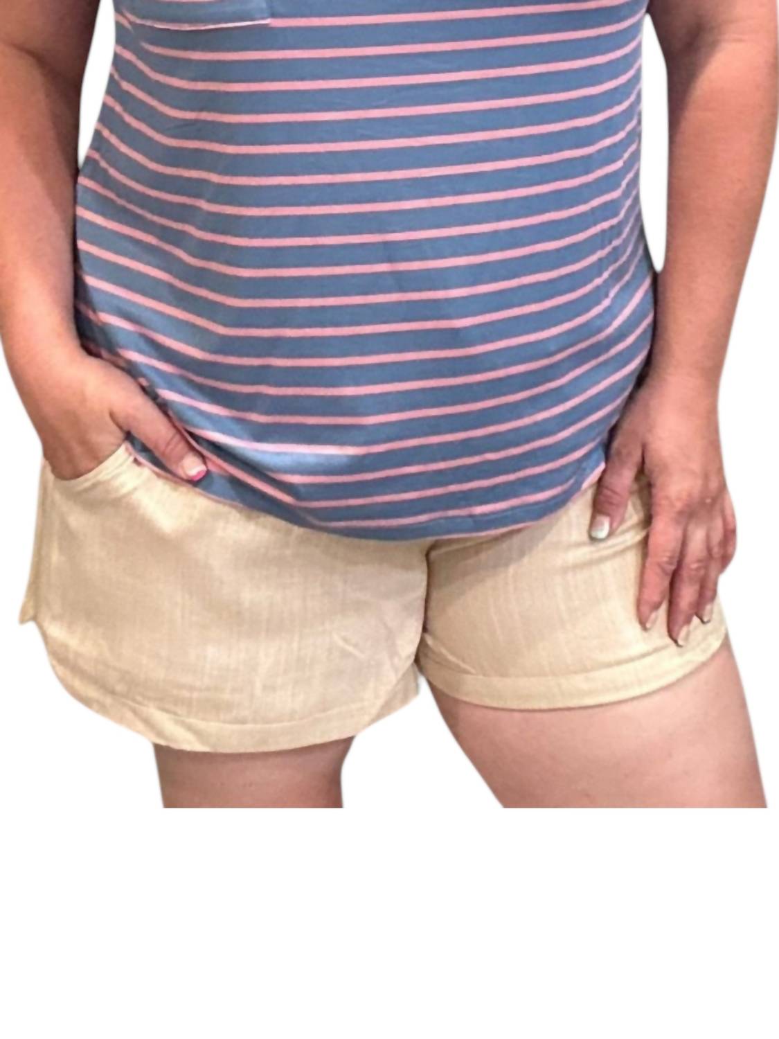 Шорты Dolphin с боковыми карманами в натуральном цвете KORI, цвет natural
Шорты Dolphin с боковыми карманами в натуральном цвете KORI, цвет natural