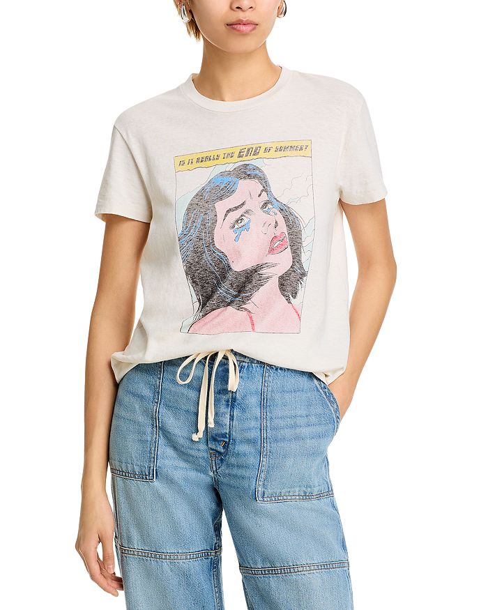 Летняя свободная футболка в стиле 70-х RE/DONE, белый
Летняя свободная футболка в стиле 70-х RE/DONE, белый