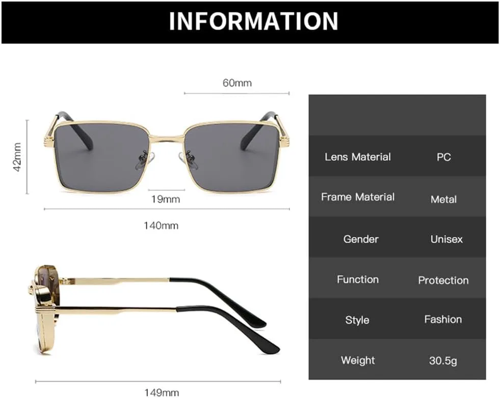 Металлические солнцезащитные очки UV400 для женщин и мужчин. Легкие, подходят для бега на открытом воздухе, занятий спортом и путешествий UYPTK, Gold Black
Металлические солнцезащитные очки UV400 для женщин и мужчин. Легкие, подходят для бега на открытом воздухе, занятий спортом и путешествий UYPTK, Gold Black