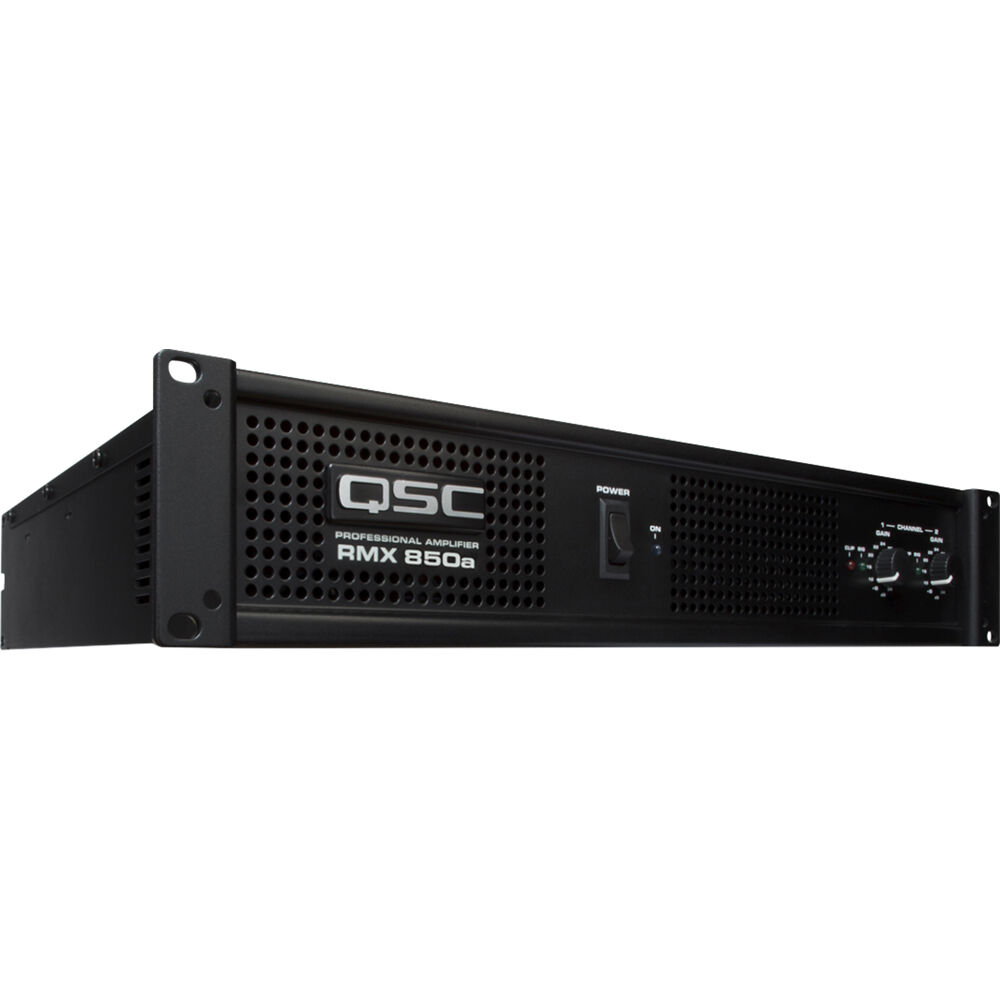 QSC RMX850a Power Amplifier (300 W per Channel) RMX850A
QSC RMX850a Power Amplifier (300 W per Channel) RMX850A