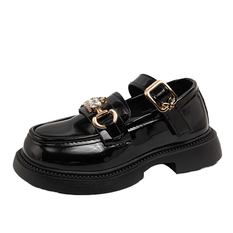 Противоскользящие износостойкие детские кожаные туфли для детей ADOONGA, черный
Противоскользящие износостойкие детские кожаные туфли для детей ADOONGA, черный