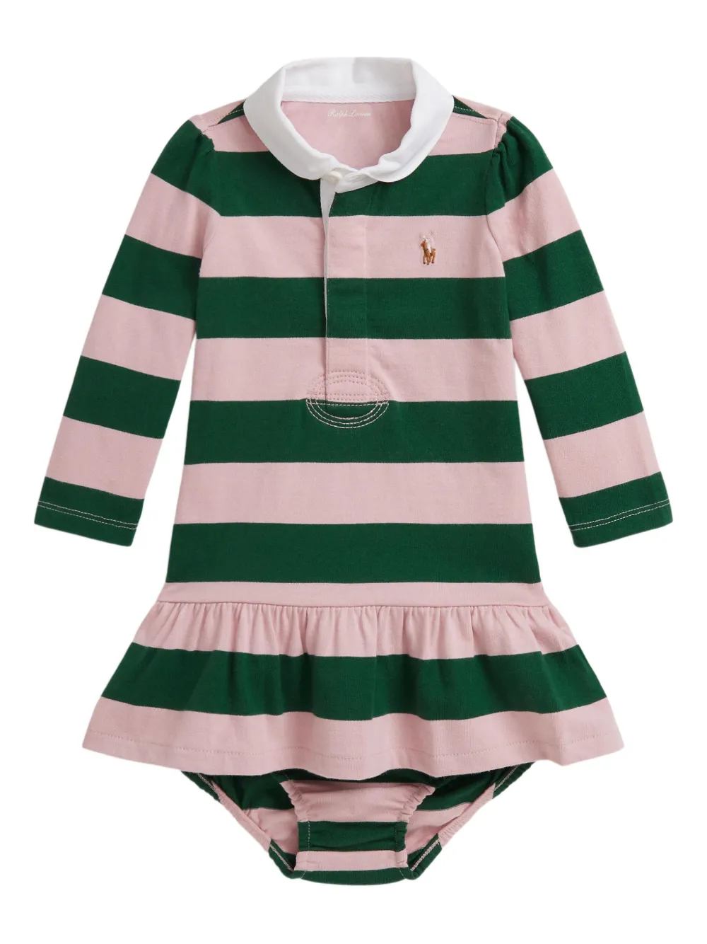 Платье поло в полоску POLO RALPH LAUREN KIDS, розовый
Платье поло в полоску POLO RALPH LAUREN KIDS, розовый
