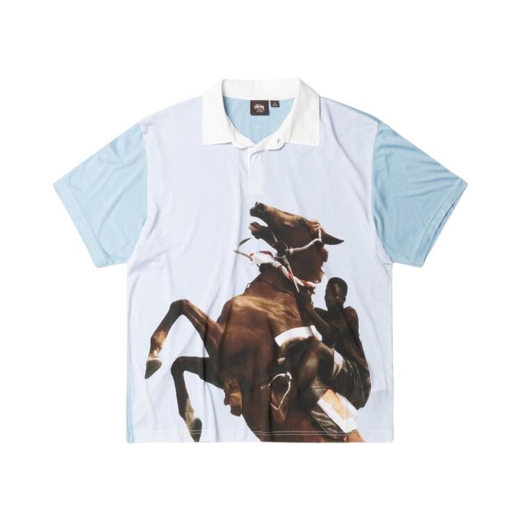 Поло Stussy x Wales Bonner Silk Polo, Blue
Поло Stussy x Wales Bonner Silk Polo, Blue