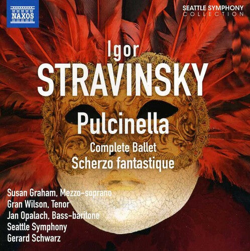CD диск Stravinsky / Graham / Seattle Sym / Schwarz: Pulcinella 
CD диск Stravinsky / Graham / Seattle Sym / Schwarz: Pulcinella