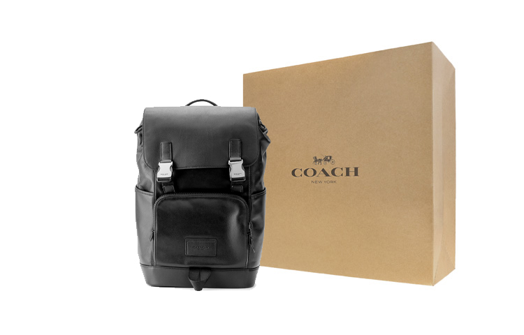 COACH Кожаный рюкзак Track большой мужской черный
COACH Кожаный рюкзак Track большой мужской черный