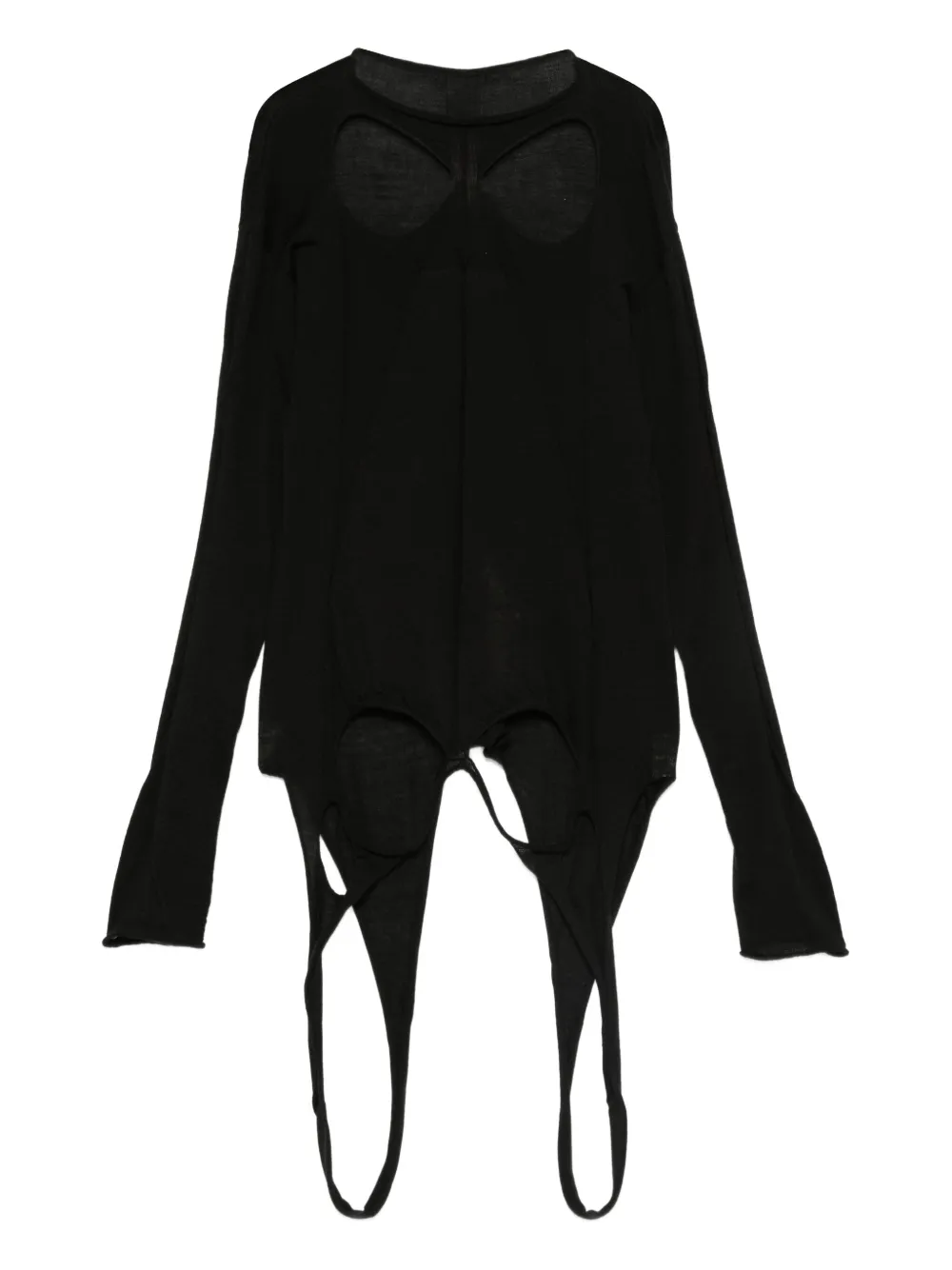 Свитер с длинными рукавами Rick Owens, черный
Свитер с длинными рукавами Rick Owens, черный