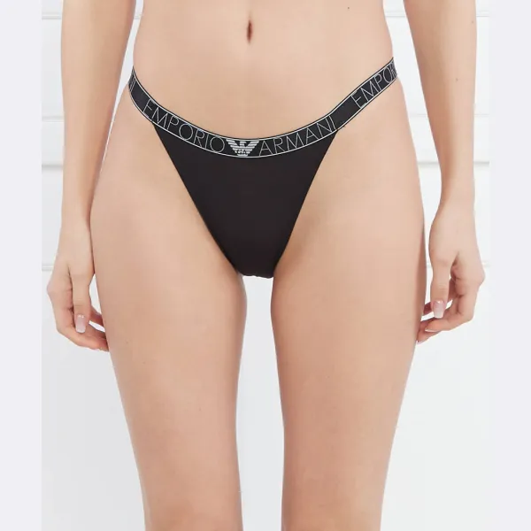 Бразильские трусики Emporio Armani, черный
Бразильские трусики Emporio Armani, черный