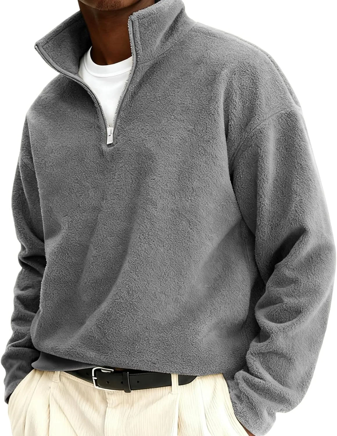 Термоблузка мужская Quarter Zip Pullover, Sherpa, флисовая
Термоблузка мужская Quarter Zip Pullover, Sherpa, флисовая