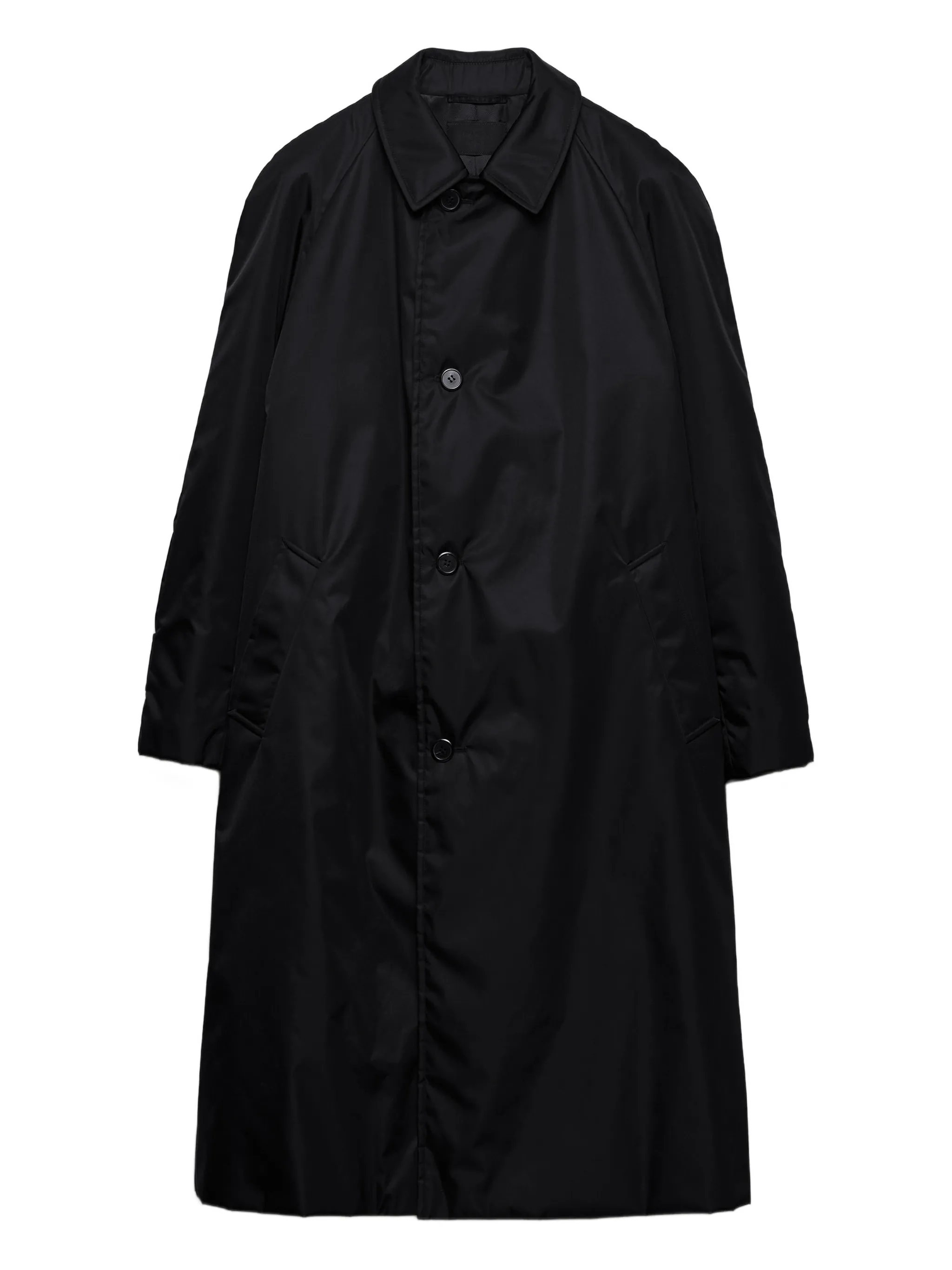 Пальто с рукавами реглан Prada, черный
Пальто с рукавами реглан Prada, черный