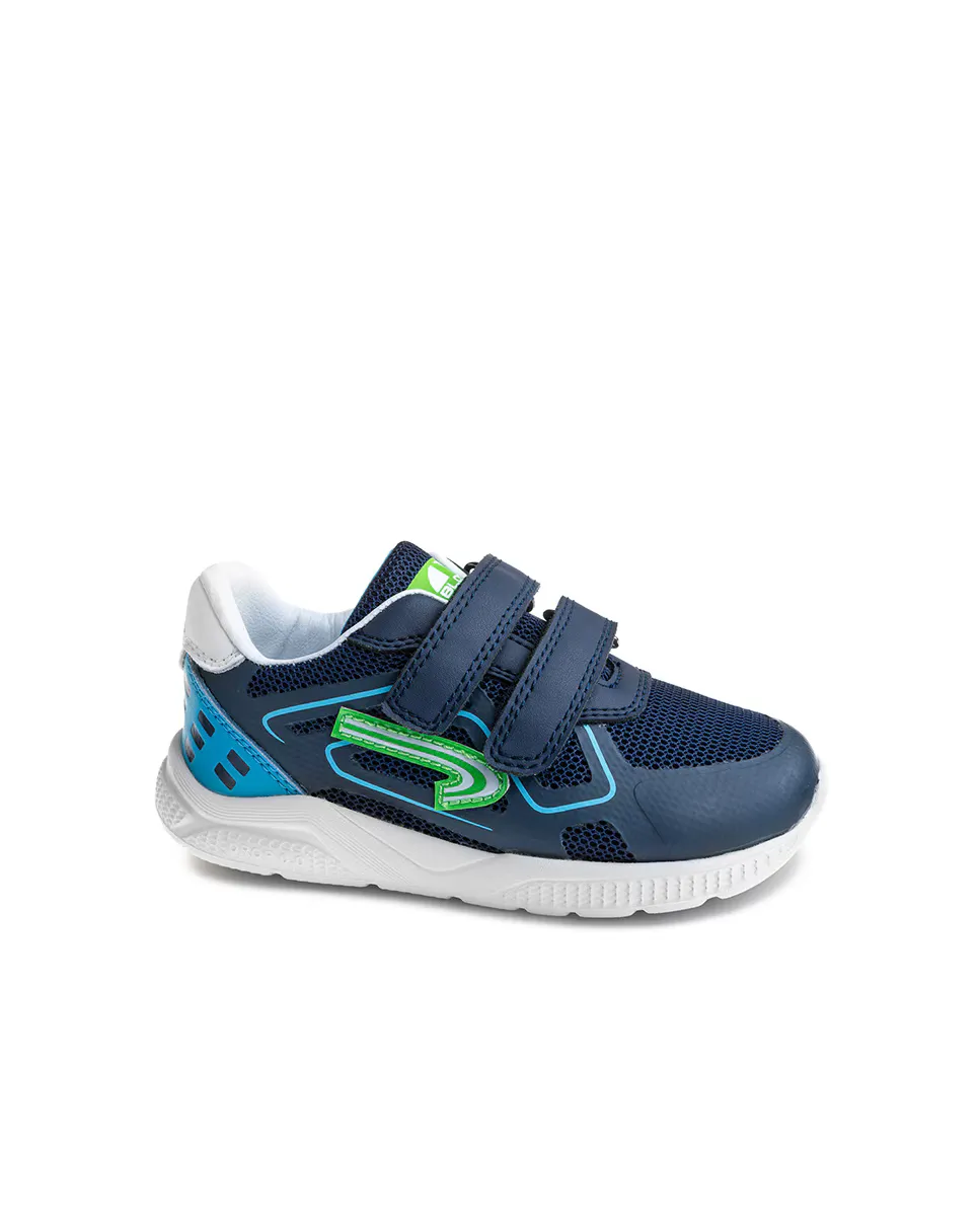 Детская спортивная обувь из кожи и технического текстиля с клейкой застежкой Pablosky, тёмно-синий
Детская спортивная обувь из кожи и технического текстиля с клейкой застежкой Pablosky, тёмно-синий