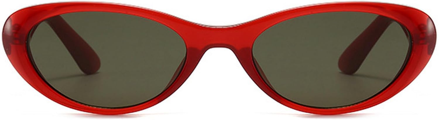 Винтажные женские солнцезащитные очки «кошачий глаз» с заклепками, мужские красные и желтые, с защитой от УФ-излучения UV400, модные солнцезащитные очки mincl, Red Black
Винтажные женские солнцезащитные очки «кошачий глаз» с заклепками, мужские красные и желтые, с защитой от УФ-излучения UV400, модные солнцезащитные очки mincl, Red Black