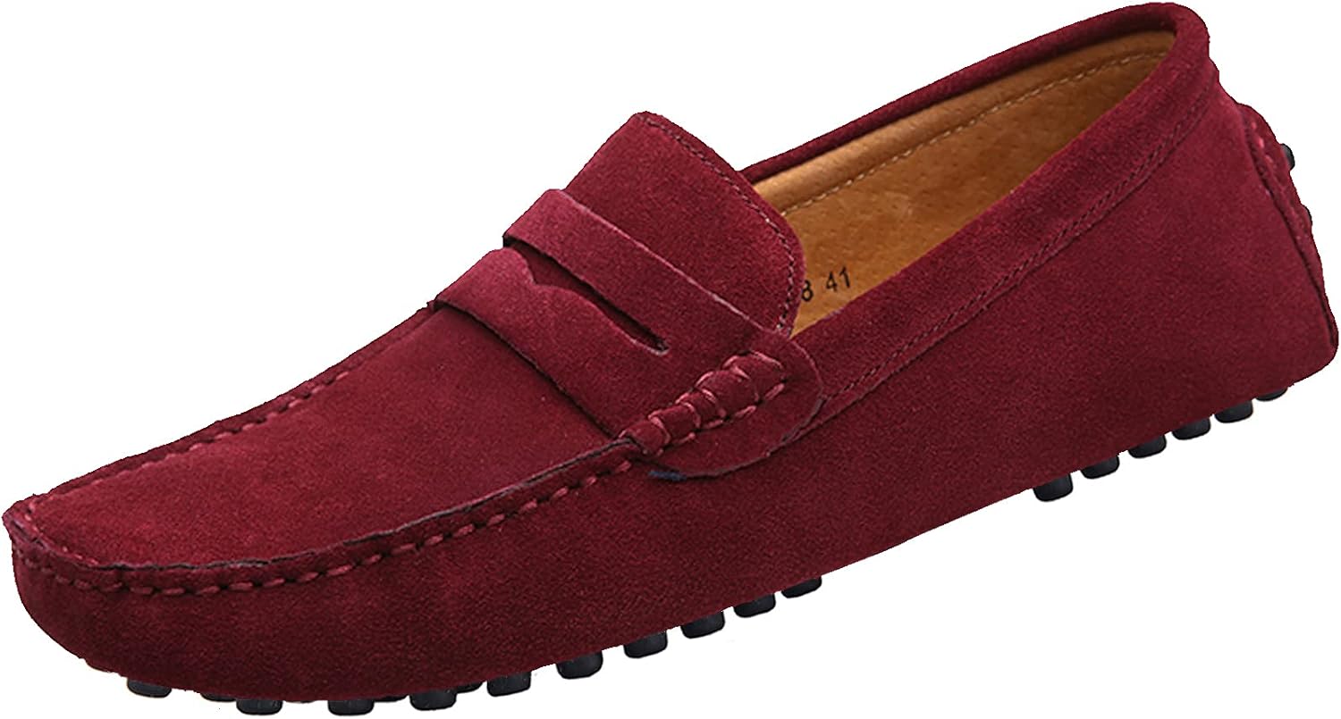 Мужские мокасины Penny из замши с кожаными вставками, удобные слипоны для повседневной носки и вождения Yldsgs, красный
Мужские мокасины Penny из замши с кожаными вставками, удобные слипоны для повседневной носки и вождения Yldsgs, красный