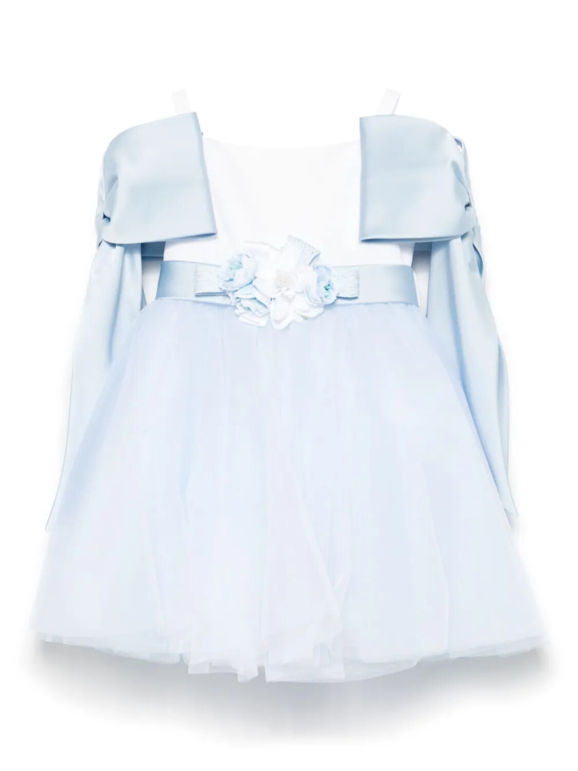 Colorichiari платье с цветочной аппликацией, синий 
Colorichiari платье с цветочной аппликацией, синий