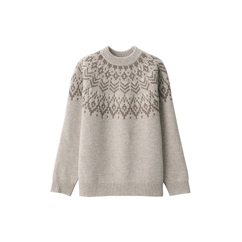 Свитер мужской Muji с узором, слоновая кость
Свитер мужской Muji с узором, слоновая кость