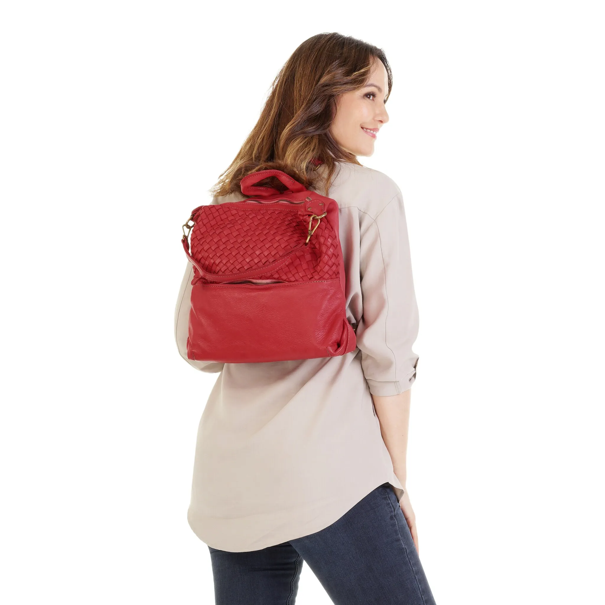 Городской рюкзак Samantha Look из натуральной кожи, производство Италия, красный
Городской рюкзак Samantha Look из натуральной кожи, производство Италия, красный
