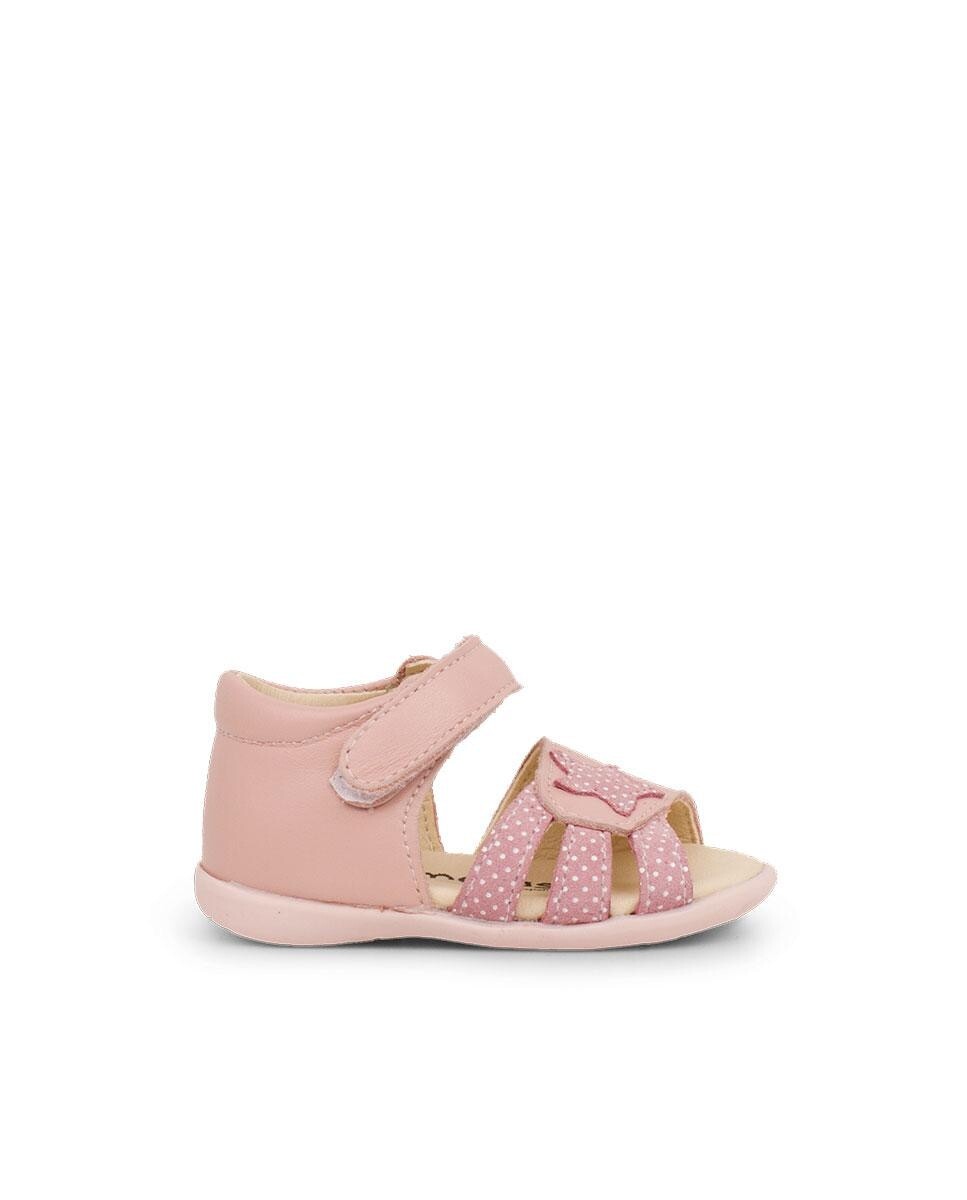 Кожаные открытые сандалии "Первые шаги девочки" Pisamonas, розовый
Кожаные открытые сандалии "Первые шаги девочки" Pisamonas, розовый