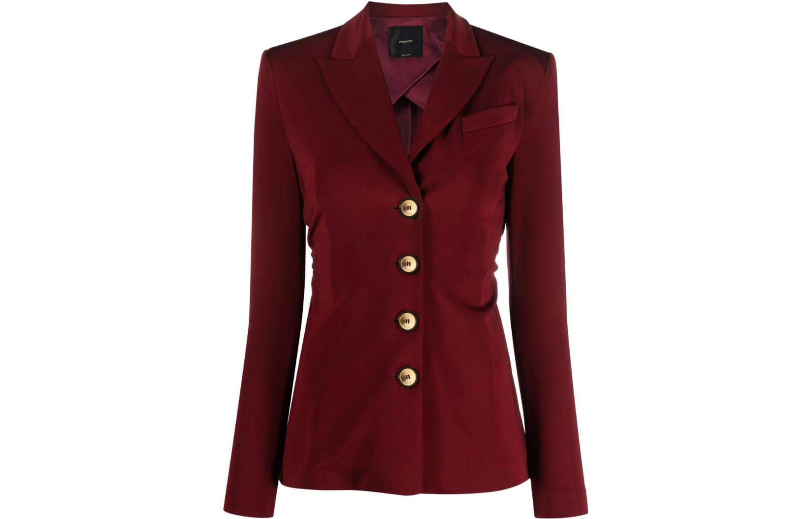 Женский пиджак делового костюма Бордовый PINKO
Женский пиджак делового костюма Бордовый PINKO