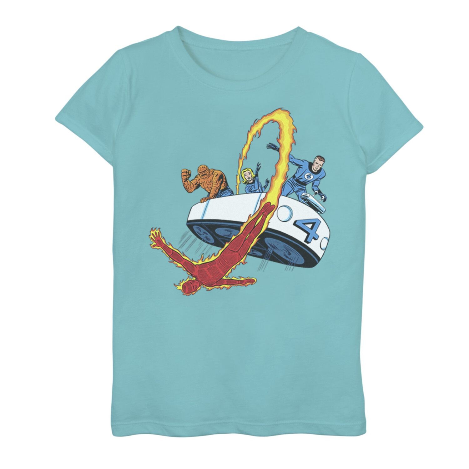 Футболка с рисунком команды Marvel Fantastic Four в стиле ретро для девочек 7–16 лет Marvel
Футболка с рисунком команды Marvel Fantastic Four в стиле ретро для девочек 7–16 лет Marvel