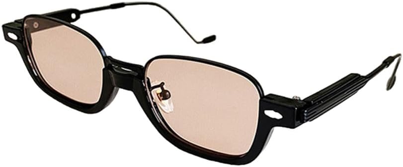 Модные прямоугольные полуметаллические солнцезащитные очки для женщин в винтажном стиле с прозрачными линзами, оправа для мужских очков с защитой от УФ-излучения UV400 TKKTLLT, Champagne
Модные прямоугольные полуметаллические солнцезащитные очки для женщин в винтажном стиле с прозрачными линзами, оправа для мужских очков с защитой от УФ-излучения UV400 TKKTLLT, Champagne