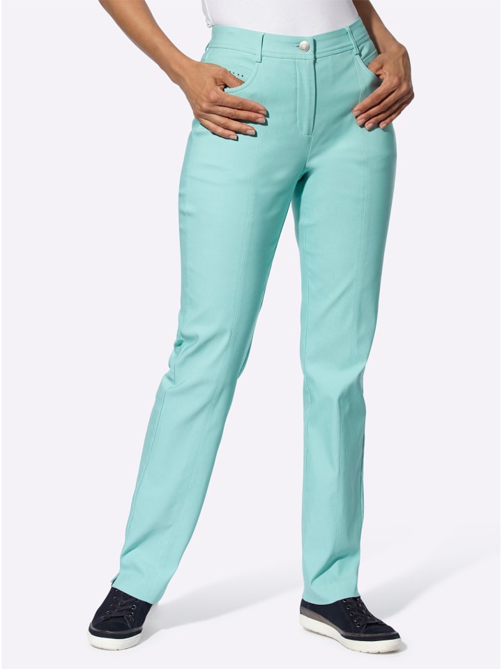 WITT WEIDEN Эластичные брюки мятного цвета
WITT WEIDEN Эластичные брюки мятного цвета