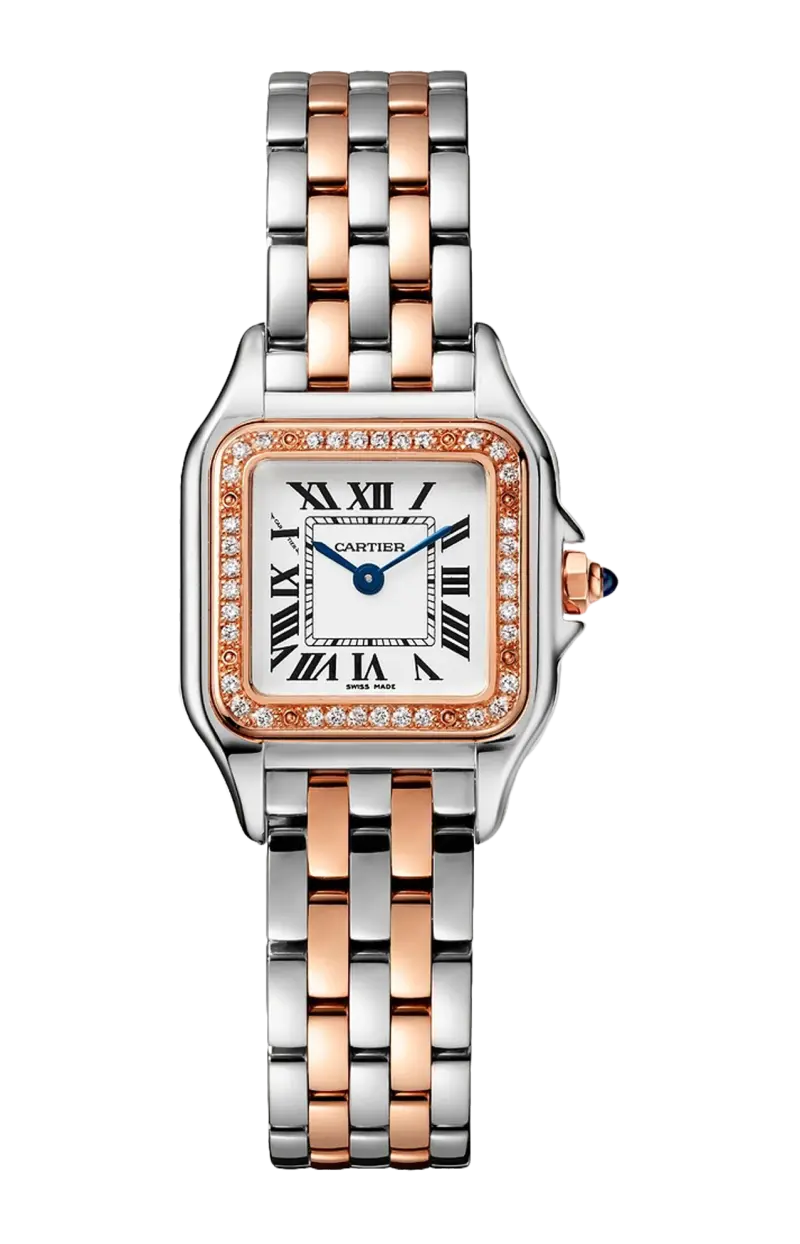 Panthère de cartier модель piccolo, розовое золото, сталь и бриллианты, кварц - w3pn0014 CARTIER
Panthère de cartier модель piccolo, розовое золото, сталь и бриллианты, кварц - w3pn0014 CARTIER
