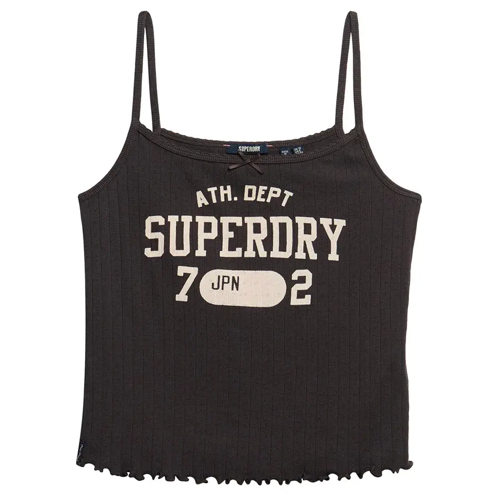 Футболка без рукавов Superdry Ath Ess Graphic Pointele, черный
Футболка без рукавов Superdry Ath Ess Graphic Pointele, черный