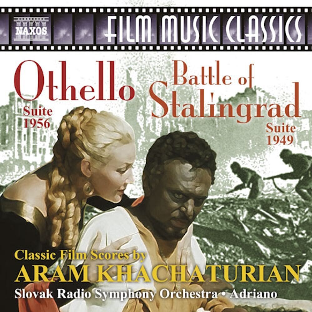 Диск CD Khachaturian: Battle Of Stalingrad Suite & Othello Suite - Aram Khachaturian, Adriano, Slovak Radio Symphony Orchestra
Диск CD Khachaturian: Battle Of Stalingrad Suite & Othello Suite - Aram Khachaturian, Adriano, Slovak Radio Symphony Orchestra