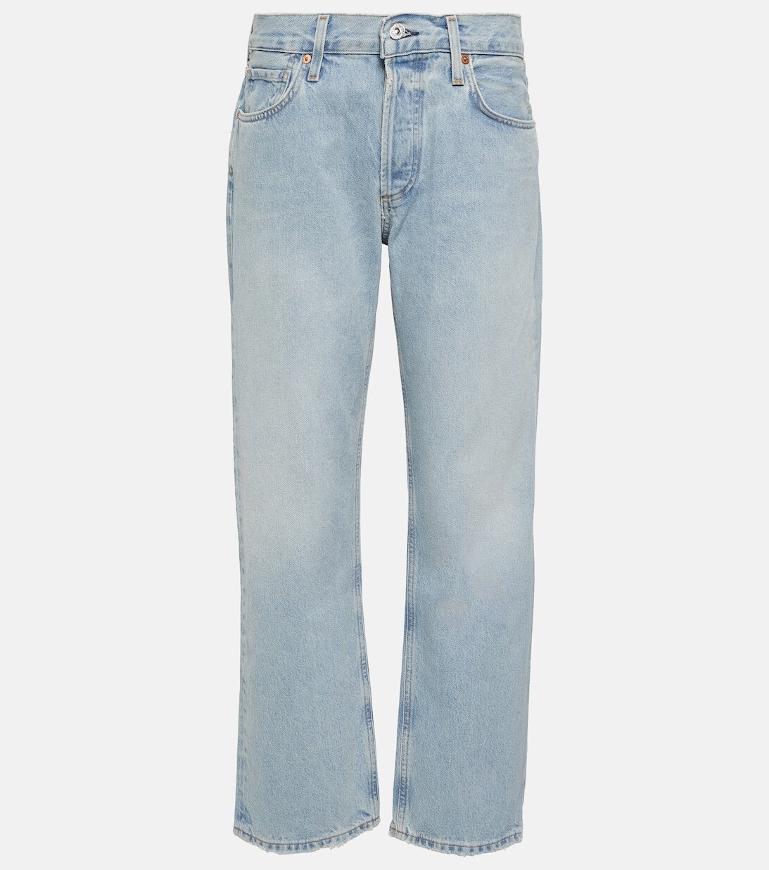 Прямые джинсы Neve с высокой посадкой CITIZENS OF HUMANITY, синий
Прямые джинсы Neve с высокой посадкой CITIZENS OF HUMANITY, синий