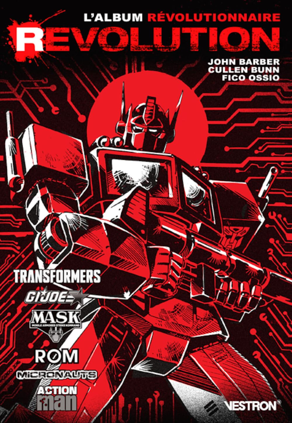 Revolution - Transformers / M.A.S.K. / G.I. Joe / Rom / Micronauts / Action Man (VESTRON)
Revolution - Transformers / M.A.S.K. / G.I. Joe / Rom / Micronauts / Action Man (VESTRON)