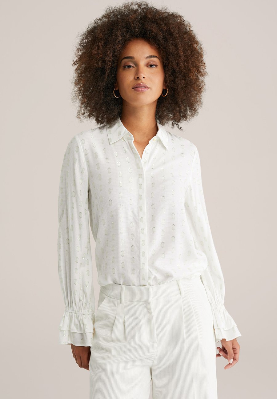 Блуза WE Fashion Button-down blouse, White
Блуза WE Fashion Button-down blouse, White
