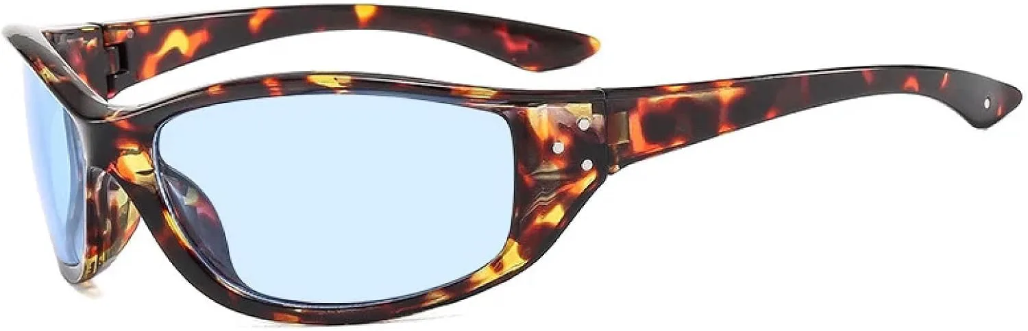 Ретро-очки «кошачий глаз» конфетных цветов для женщин, для спорта на открытом воздухе, панк-стиль для мужчин. Модные солнцезащитные очки TKKTLLT, Leopard Blue
Ретро-очки «кошачий глаз» конфетных цветов для женщин, для спорта на открытом воздухе, панк-стиль для мужчин. Модные солнцезащитные очки TKKTLLT, Leopard Blue