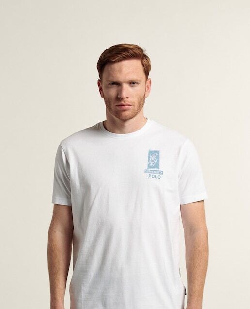 Классическая мужская футболка с коротким рукавом Valecuatro, белый
Классическая мужская футболка с коротким рукавом Valecuatro, белый