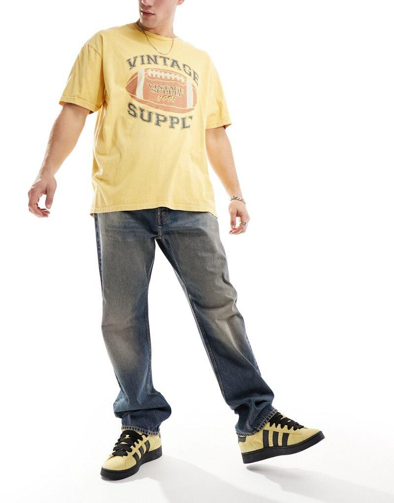 Джинсы свободного кроя прямого кроя Weekday Space
Джинсы свободного кроя прямого кроя Weekday Space