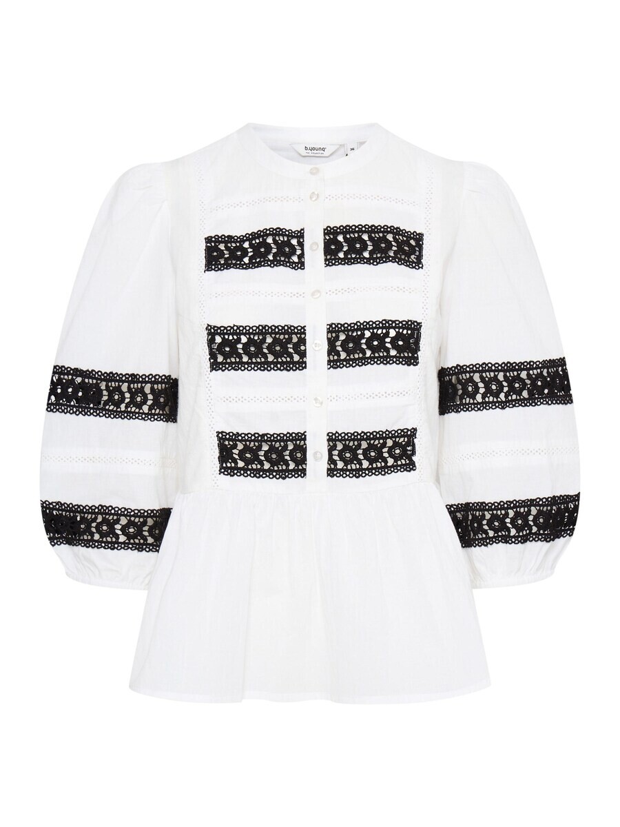 Кружевная блузка b.young Blouse Icot, белый 
Кружевная блузка b.young Blouse Icot, белый