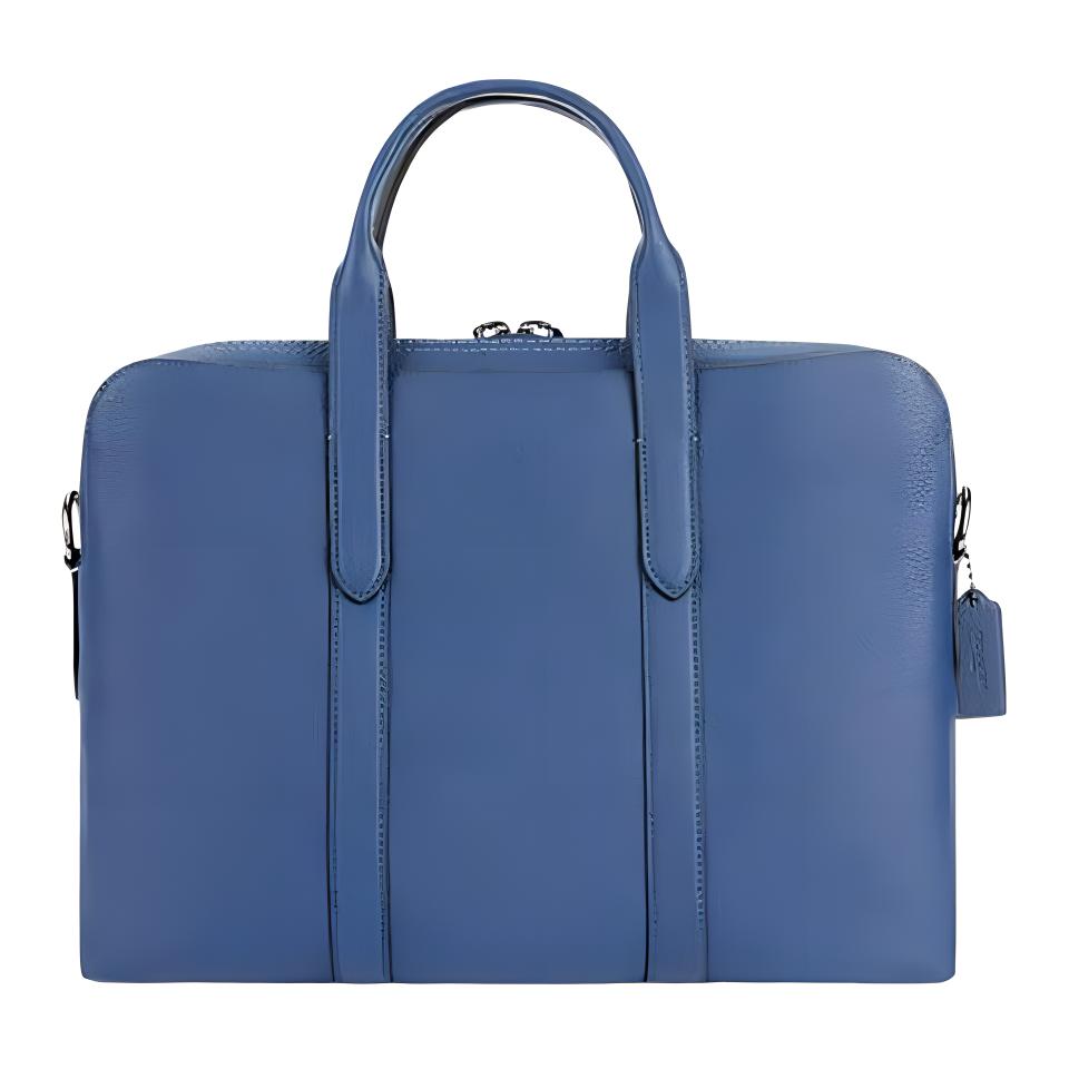 COACH Кожаный портфель через плечо для мужчин темно-синий
COACH Кожаный портфель через плечо для мужчин темно-синий