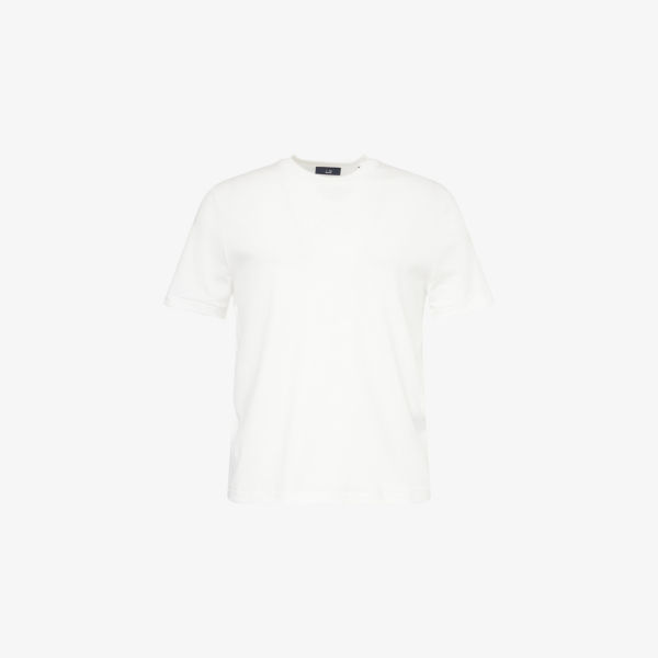 Футболка Dunhill с коротким рукавом и круглым вырезом, белый
Футболка Dunhill с коротким рукавом и круглым вырезом, белый