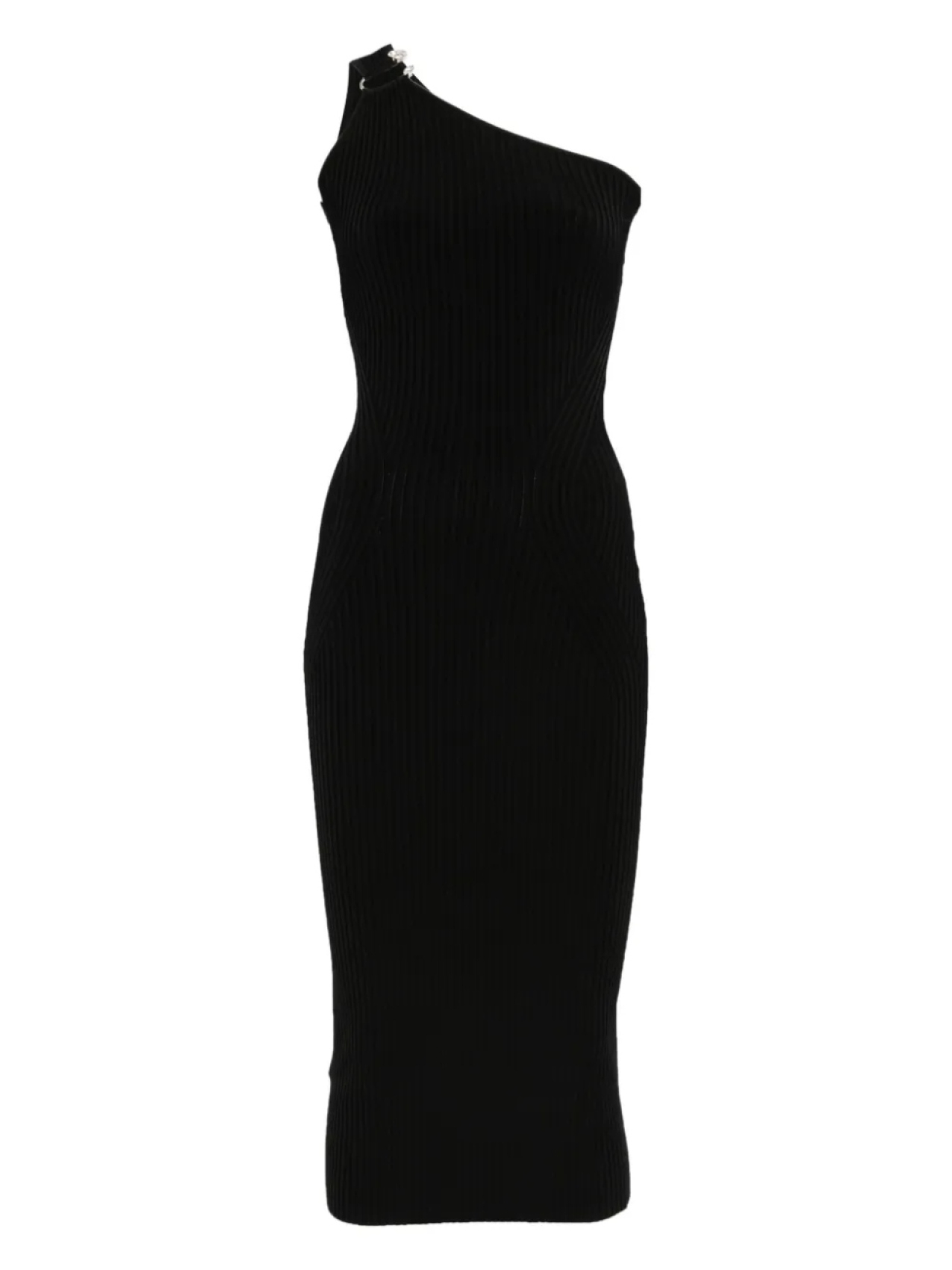 Платье миди на одно плечо David Koma, черный
Платье миди на одно плечо David Koma, черный