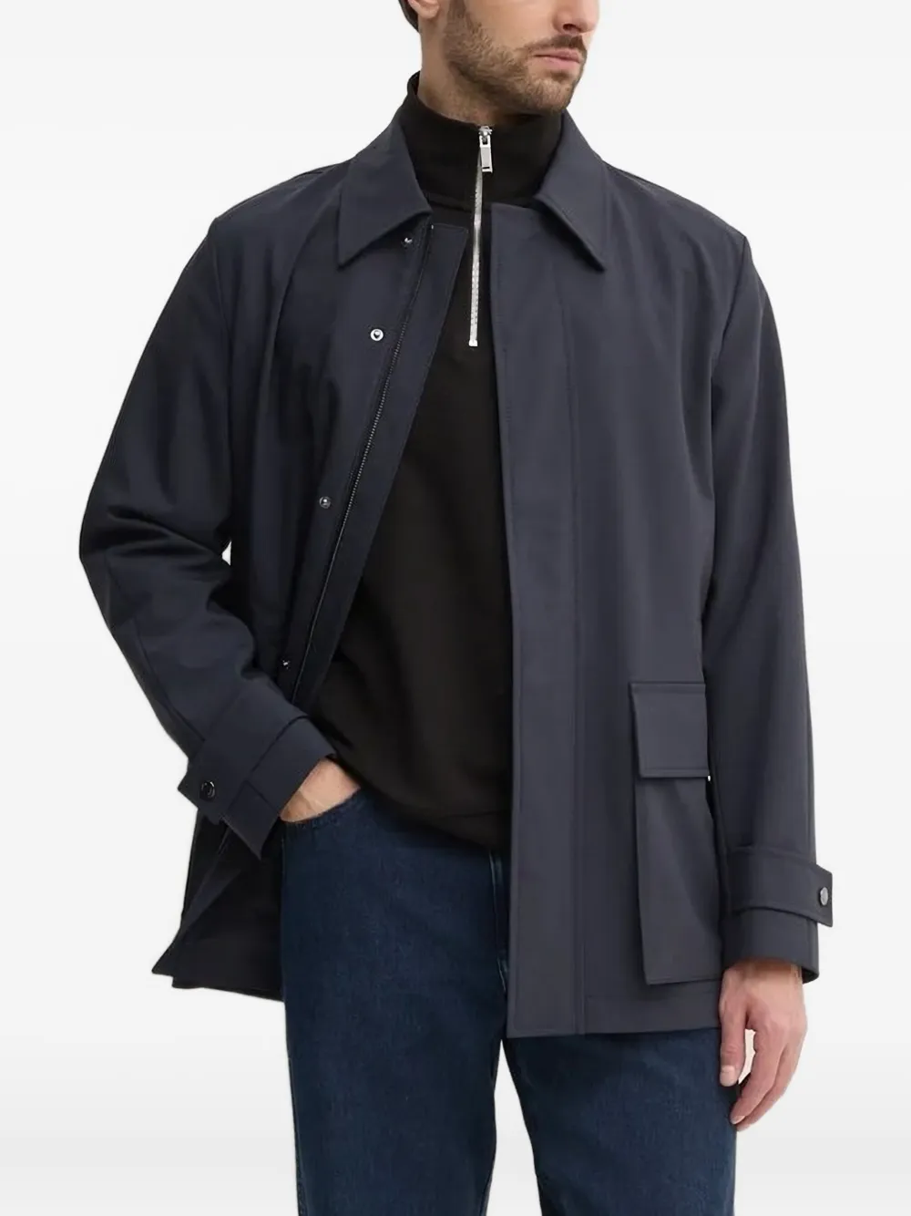 Куртка с накладными карманами BOSS, синий
Куртка с накладными карманами BOSS, синий