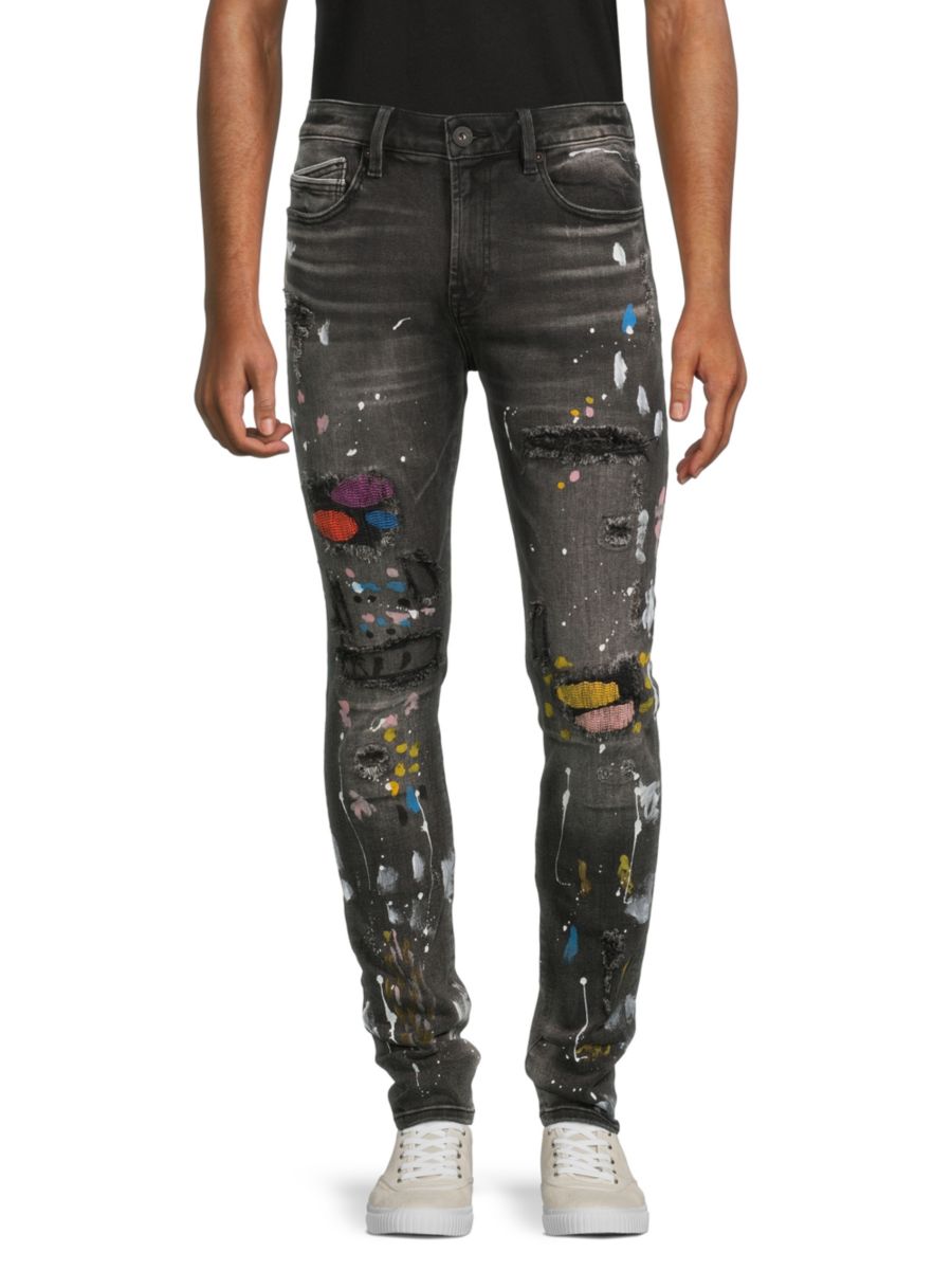 Джинсы суперскинни в стиле панк с высокой талией, потертыми и окрашенными узорами Cult Of Individuality, цвет Burst Grey
Джинсы суперскинни в стиле панк с высокой талией, потертыми и окрашенными узорами Cult Of Individuality, цвет Burst Grey