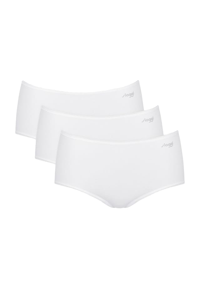 Трусы миди чистый комфорт миди Sloggi, белый
Трусы миди чистый комфорт миди Sloggi, белый