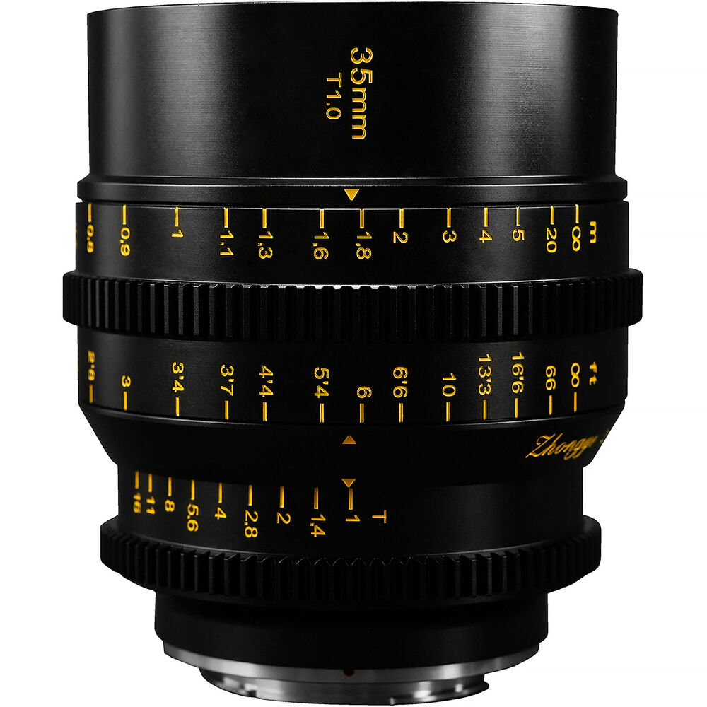 Кинообъектив Mitakon Zhongyi Speedmaster 35mm T1.0 (Sony E, V2)
Кинообъектив Mitakon Zhongyi Speedmaster 35mm T1.0 (Sony E, V2)