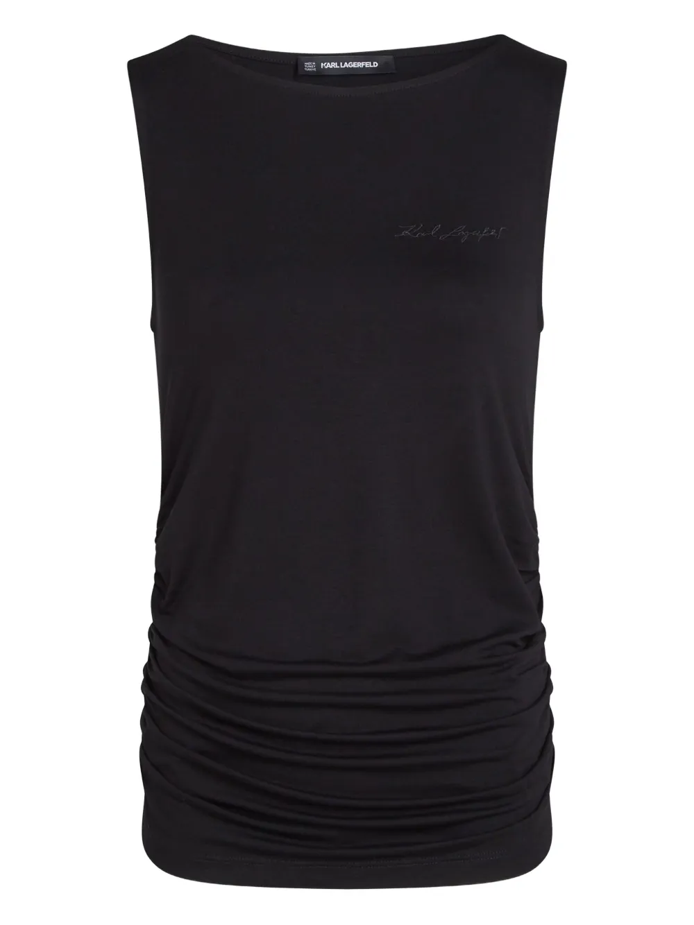 Майка с вырезом "лодочка" KARL LAGERFELD, черный
Майка с вырезом "лодочка" KARL LAGERFELD, черный