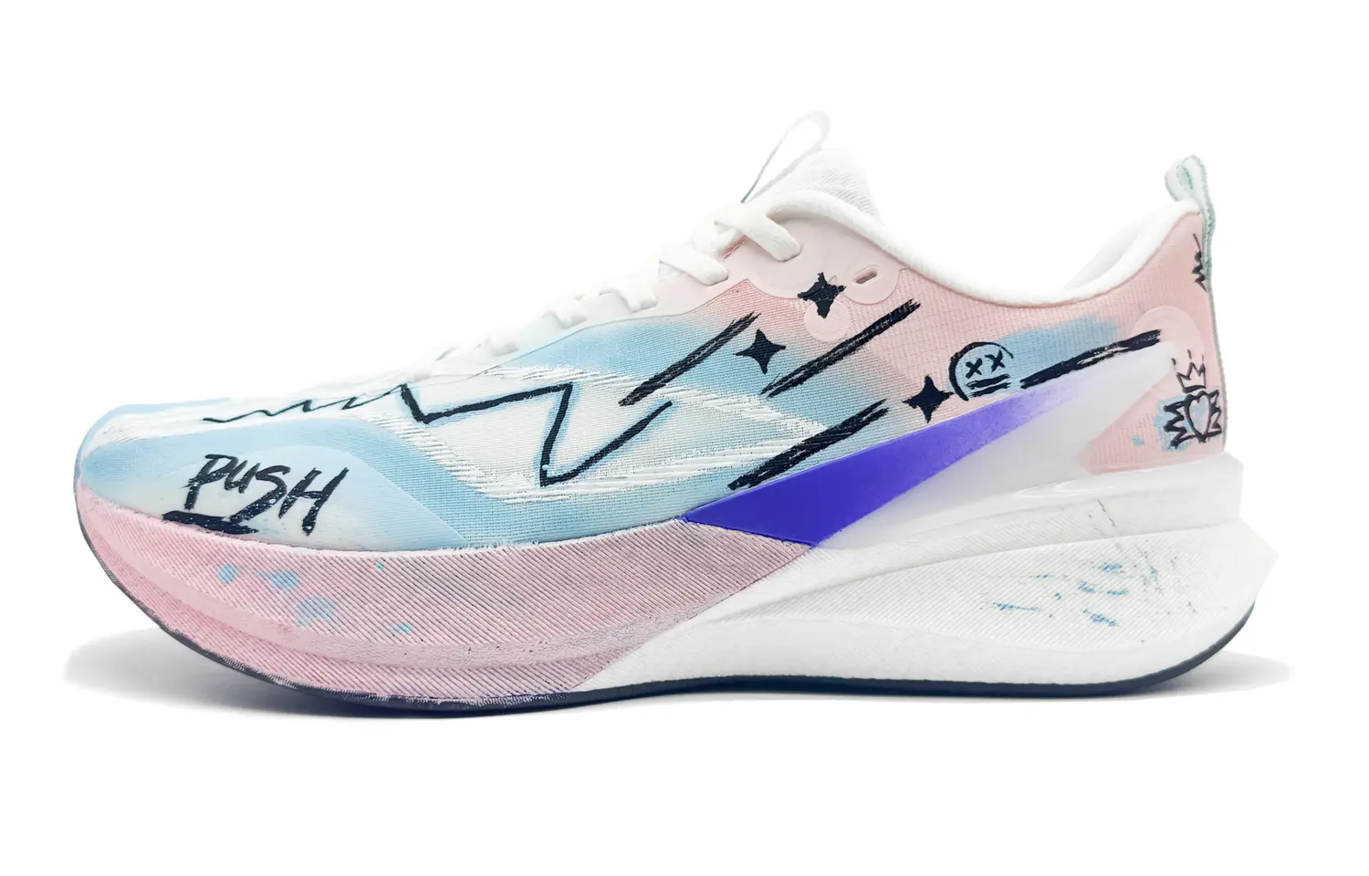 LINING Кроссовки для бега Red Hare 8PRO мужские, низкие, цвет: синий, розовый
LINING Кроссовки для бега Red Hare 8PRO мужские, низкие, цвет: синий, розовый