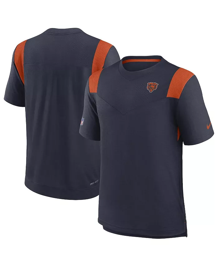 Мужская синяя футболка Chicago Bears Sideline Tonal Logo Performance Player Nike
Мужская синяя футболка Chicago Bears Sideline Tonal Logo Performance Player Nike