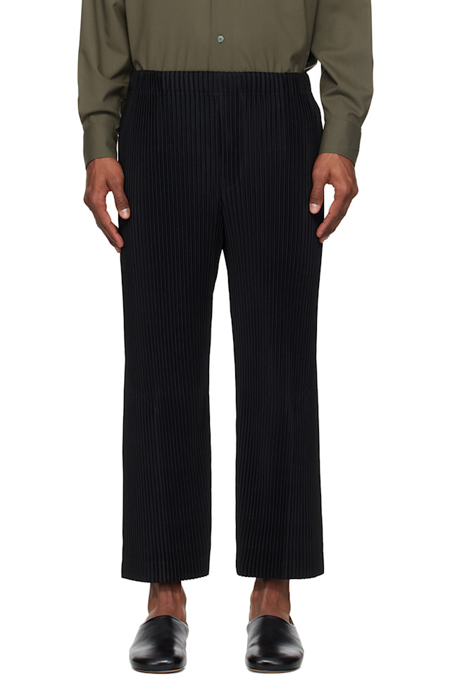 Ежемесячные брюки апрельского цвета Homme Plissé Issey Miyake, черный
Ежемесячные брюки апрельского цвета Homme Plissé Issey Miyake, черный