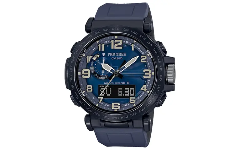 Мужские часы PRO TREK 51,5 мм синие PRW-6600Y-2CR CASIO
Мужские часы PRO TREK 51,5 мм синие PRW-6600Y-2CR CASIO