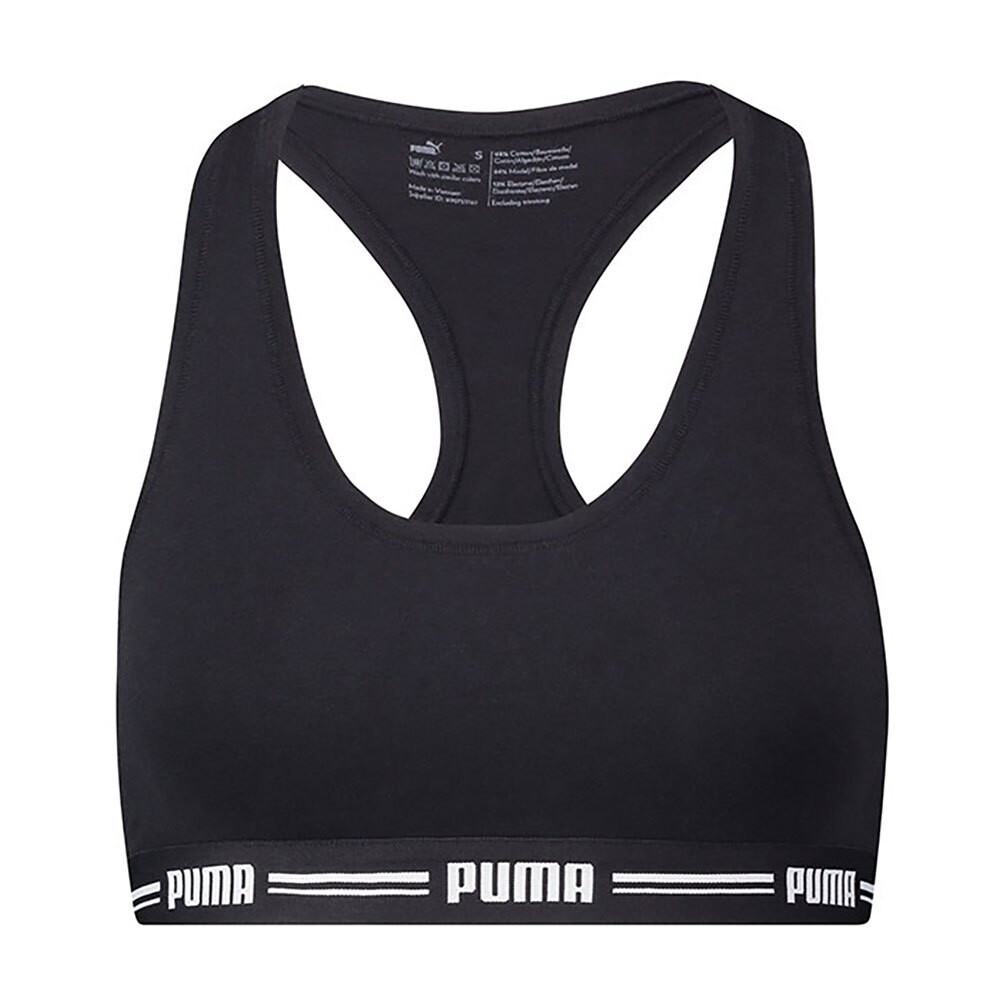 Спортивный бюстгальтер Puma Racer Back, черный
Спортивный бюстгальтер Puma Racer Back, черный