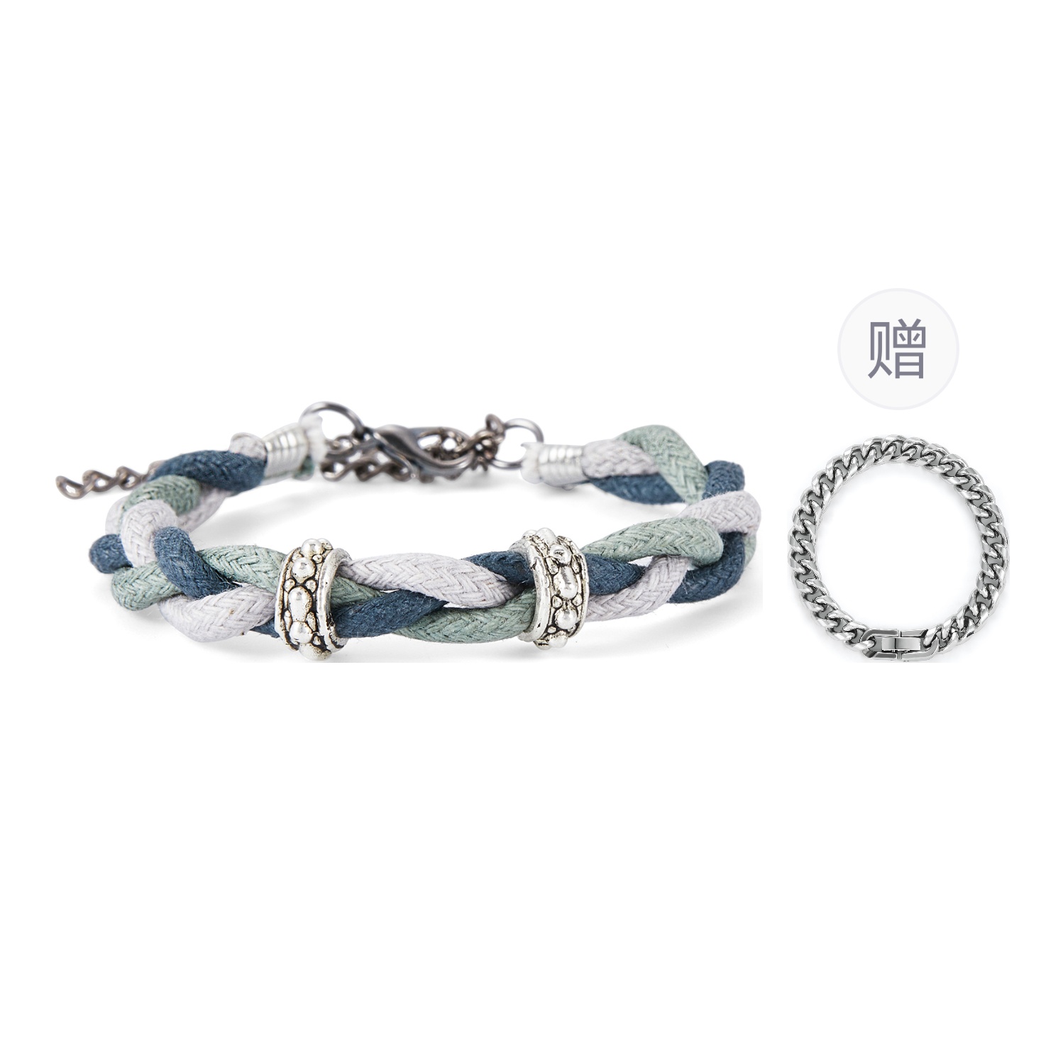 Браслет Unisex из хлопкового шнура и медного сплава Zeroline, синий, comes with bracelet
Браслет Unisex из хлопкового шнура и медного сплава Zeroline, синий, comes with bracelet