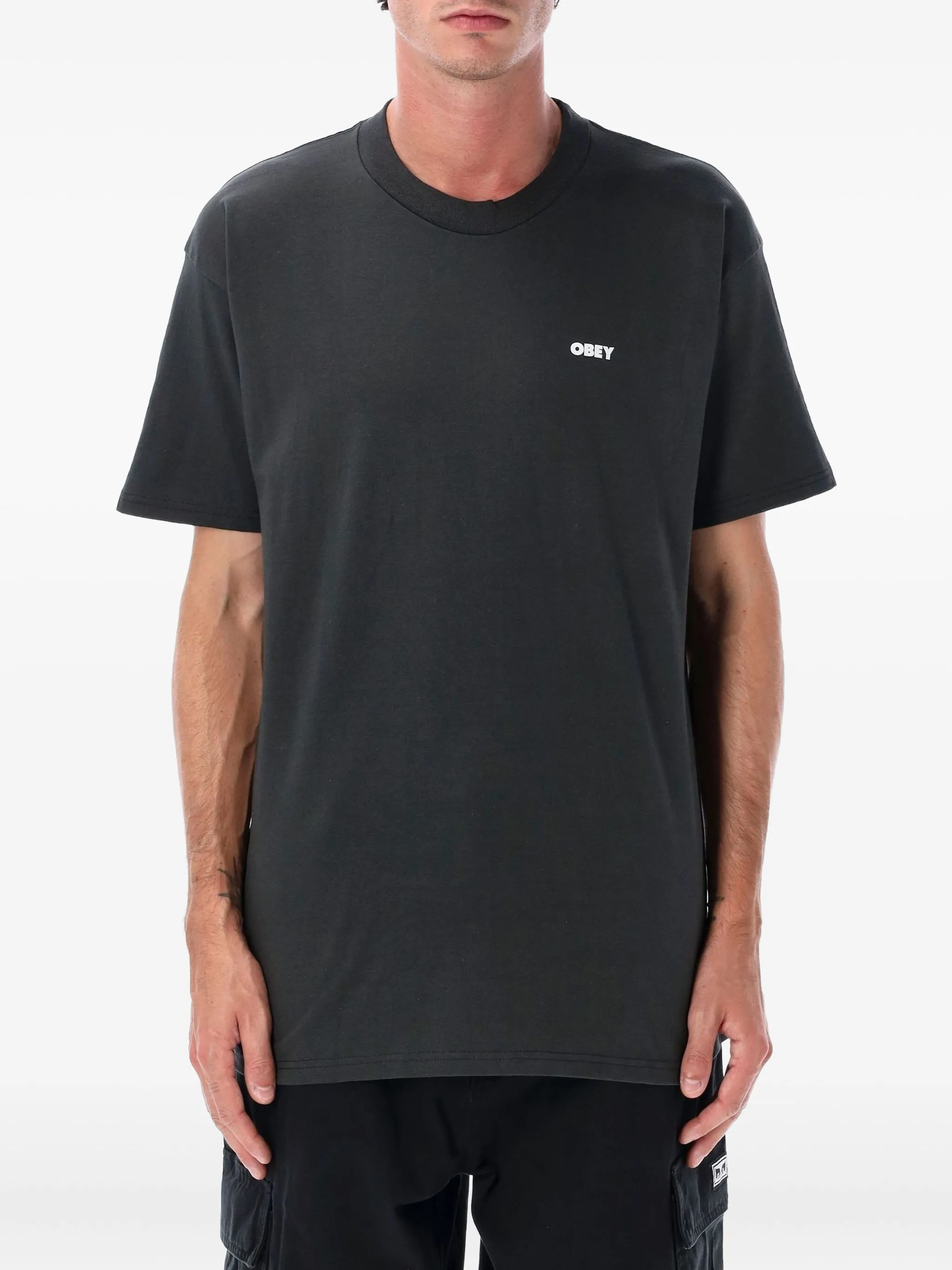 Футболка World in Flames Obey, черный
Футболка World in Flames Obey, черный