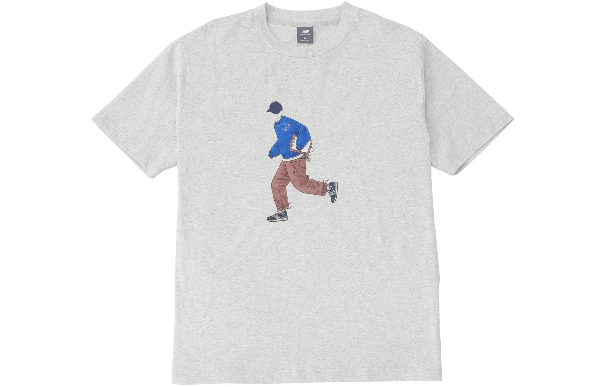 Футболка спортивного стиля New Balance, серый микс
Футболка спортивного стиля New Balance, серый микс